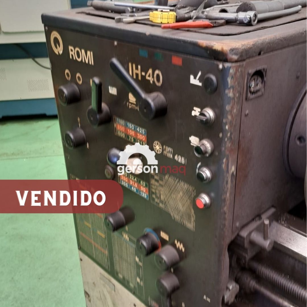 TORNO MECANICO ROMI IH40 500 X 1500 mm